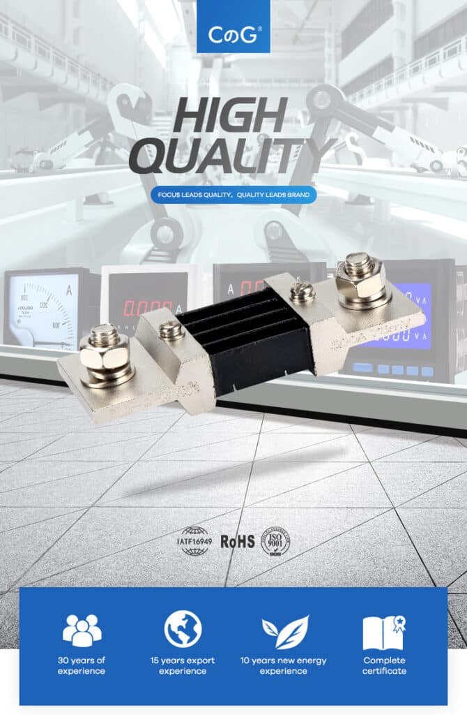 FL-2 DC Current Shunt Series 500A