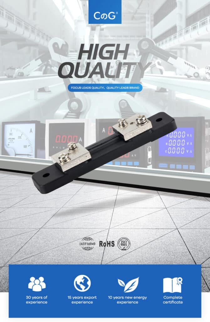 FL-2 DC Current Shunt Series 30A