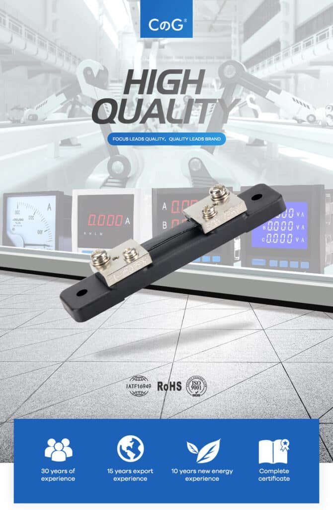 FL-2 DC Current Shunt Series 50A