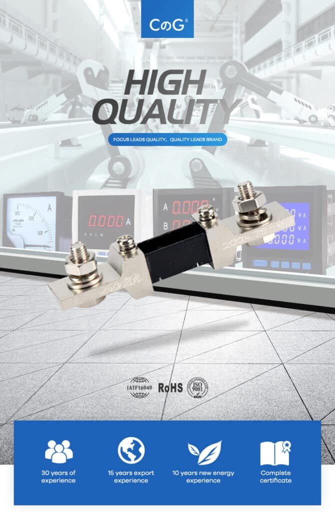 FL-2 DC Current Shunt Series 200A