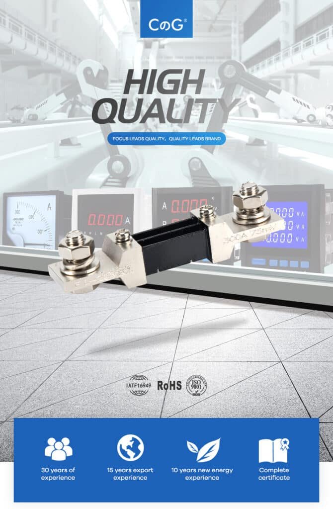 FL-2 DC Current Shunt Series 250A