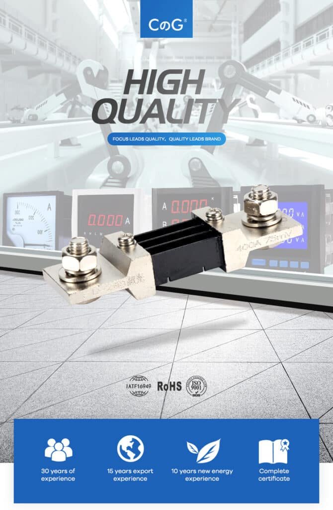FL-2 DC Current Shunt Series 400A