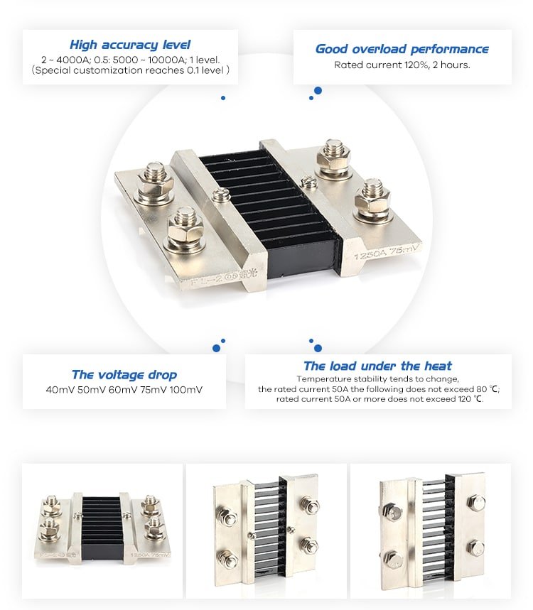 FL-2 DC Current Shunt Series 1250A
