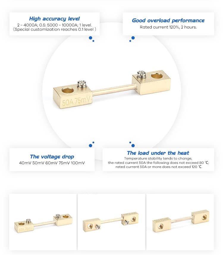 FL-2D Din Shunts Series 50A