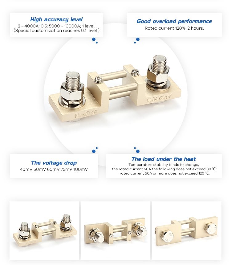 FL-2D Din Shunts Series 600A