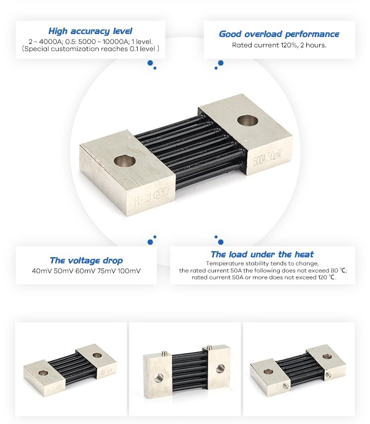 FL-21 Export DC Shunts 500A