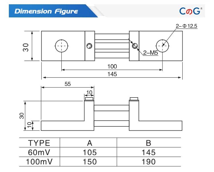 FL-2D Din Shunts Series 250A