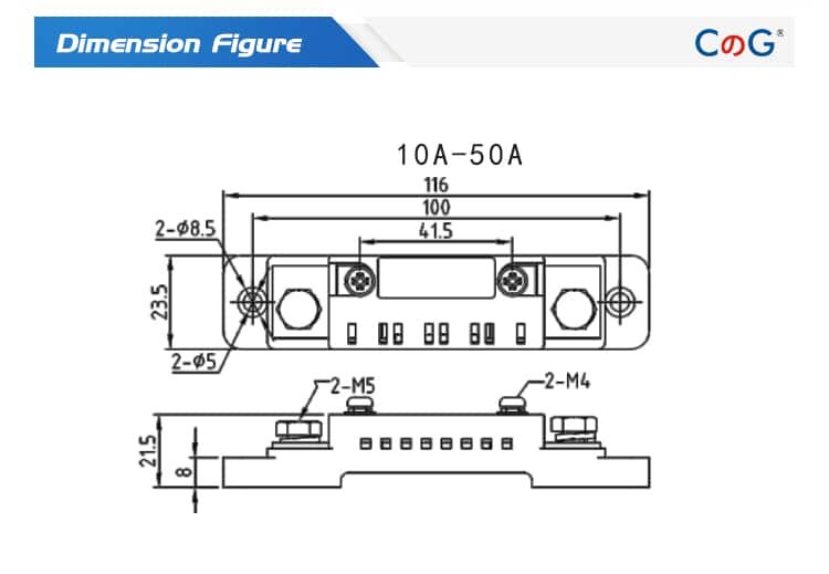 FL-2C Patent Shunt 10–50A