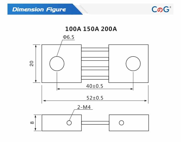 FL-19 Welding DC Shunt 200A