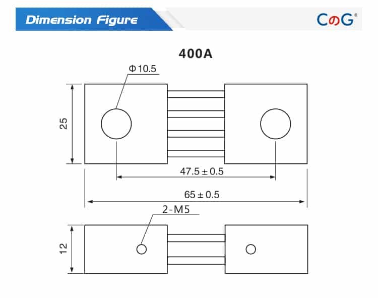FL-19 Welding DC Shunt 400A