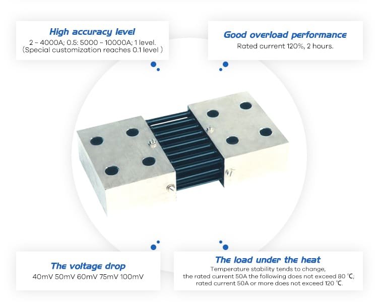 FL-21 Export DC Shunts 2000 to 2500A