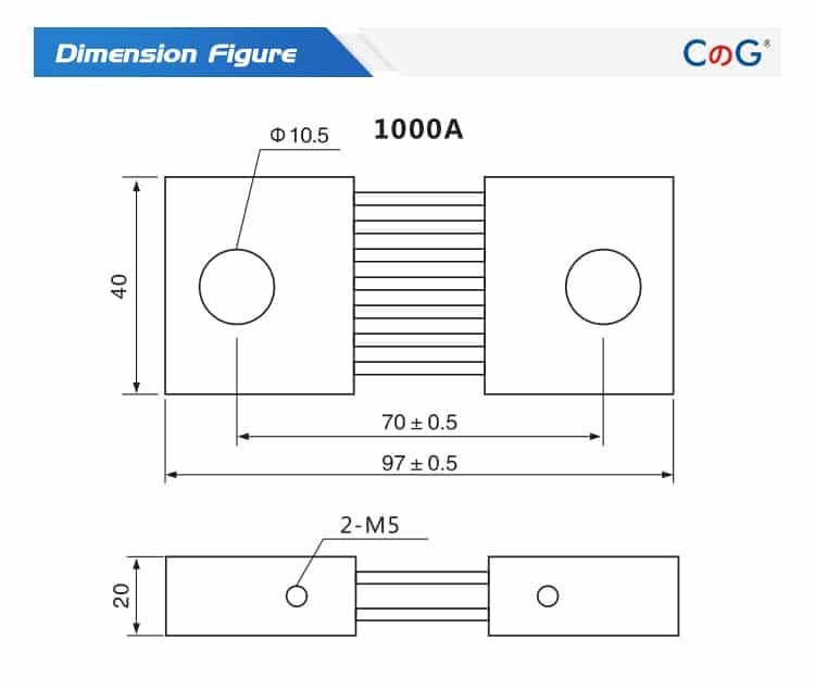 FL-19 Welding DC Shunt 1000A