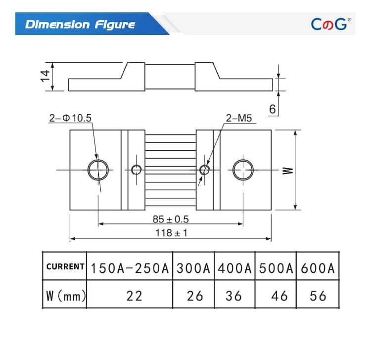 FL-39 DC Shunts Series 300A