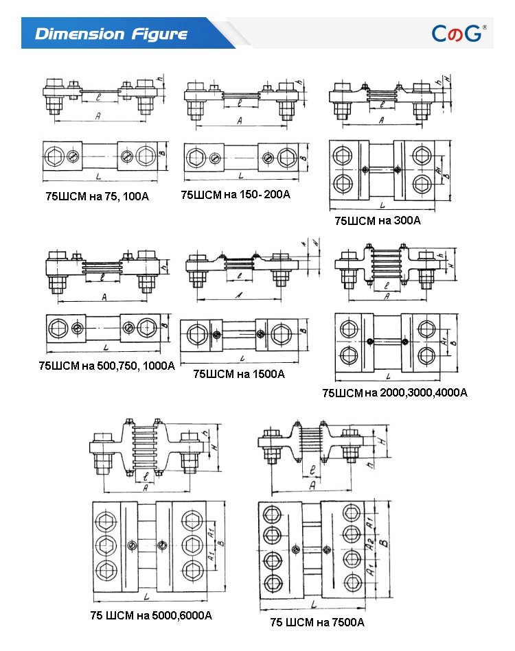 FL-13 Russia DC Shunts 200A